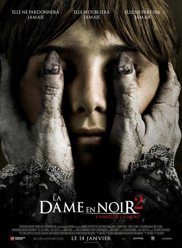 Affiche du film La Dame en Noir 2 : LAnge de la Mort (2014) de Tom Harper (III). Voir La Dame en Noir 2 : LAnge de la Mort en streaming / torrent sur meilleurs-films.fr